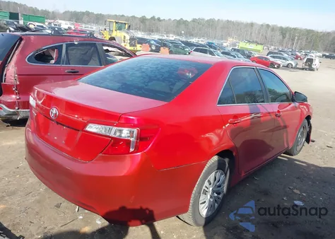 2013 Toyota Camry L z USA, uszkodzony, nr VIN 4T1BF1FK0DU714582